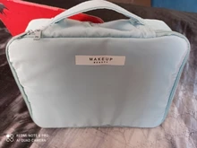 Handbag Organizer Purse Makeup-Pouch Toiletry-Bag Travel Pink Beautician Waterproof Quick