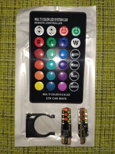 LED Bulb Wedge-Light Remote-Controller Reading T10 W5w Flash/strobe Canbus 2pcs COB 194