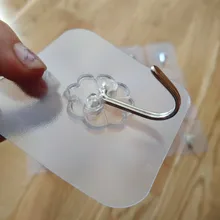 Colgadores de pared de puerta autoadhesivos transparentes para 20 piezas, ganchos de succión de carga pesada, ventosa de taza para cocina y baño