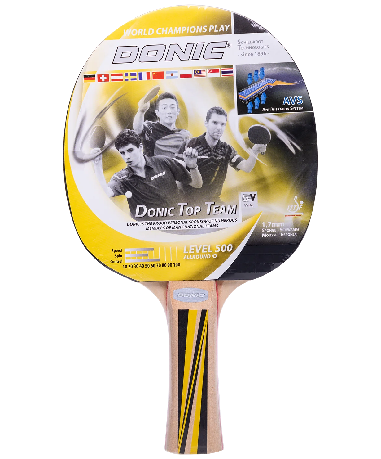 Table tennis racket Donic top team 500 | Спорт и развлечения