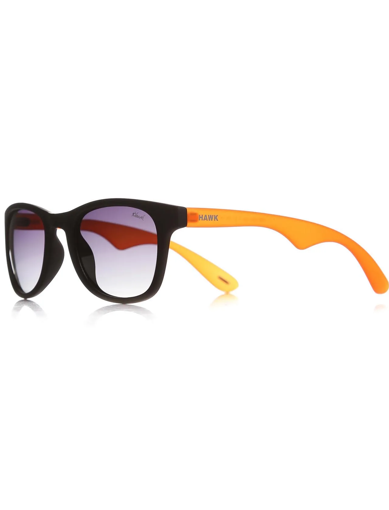 

Unisex sunglasses hw 1452 03 bone black organic square 51-24-147 hawk