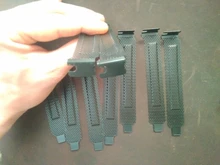 New 10Pcs/lot Black Hard Steel Dust Filter Blanking Plate PCI Slot Cover