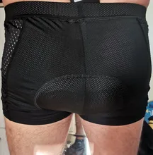 NEWBOLER-pantalones cortos de ciclismo transpirables para hombre, ropa interior con almohadilla de Gel 5D a prueba de golpes para bicicleta de montaña o carretera