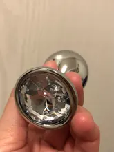 Juguetes sexuales con forma de minitapón Anal para mujer, consolador masculino con forma redonda de Metal, de acero inoxidable suave, cola pequeña, productos íntimos