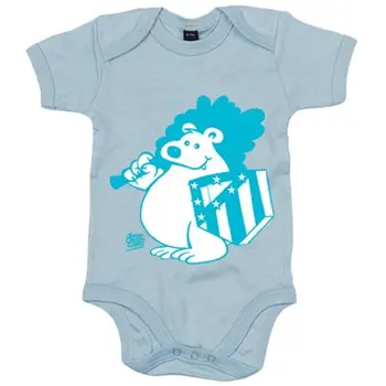 

Baby bodysuit Atletico Madrid bear and Blue Shield