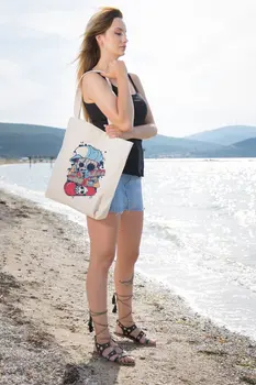 

Angemiel Bag Large 13 Friday Jason Masquerade Testereli Tote Shopping Beach Bag