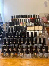 Organizador de exhibición de esmalte de uñas acrílico, 2-3-4-5-6-7 capas, manicura, cosméticos, soporte para presentación de joyería, caja de maquillaje de acrílico transparente