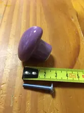 Wardrobe-Handle Ceramic NAIERDI Garden Kitchen Children Round Cartoon Single