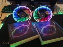RGB Computer Fan Cooling-Fan Case Alseye Halo 120mm PC for And Cpu-Fan-Replacement 4-Pin-Pwm