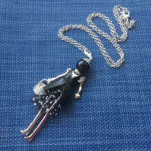 Trendy Necklace Jewelry Big Pendant Statement Wholesale Cute New-Fashion Lovely Charm