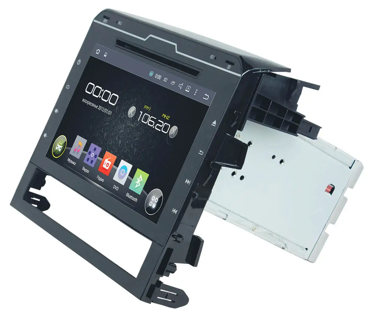 Штатная магнитола Incar AHR-2239 TOYOTA Land Cruiser 200(+) Android 4.4.4(+ Камера заднего вида в подарок