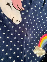 Recién Nacido bebé otoño-invierno de lana ropa de escalada 3-12M niños pijama con patas de manga larga bebé Niñas Ropa de dibujos animados