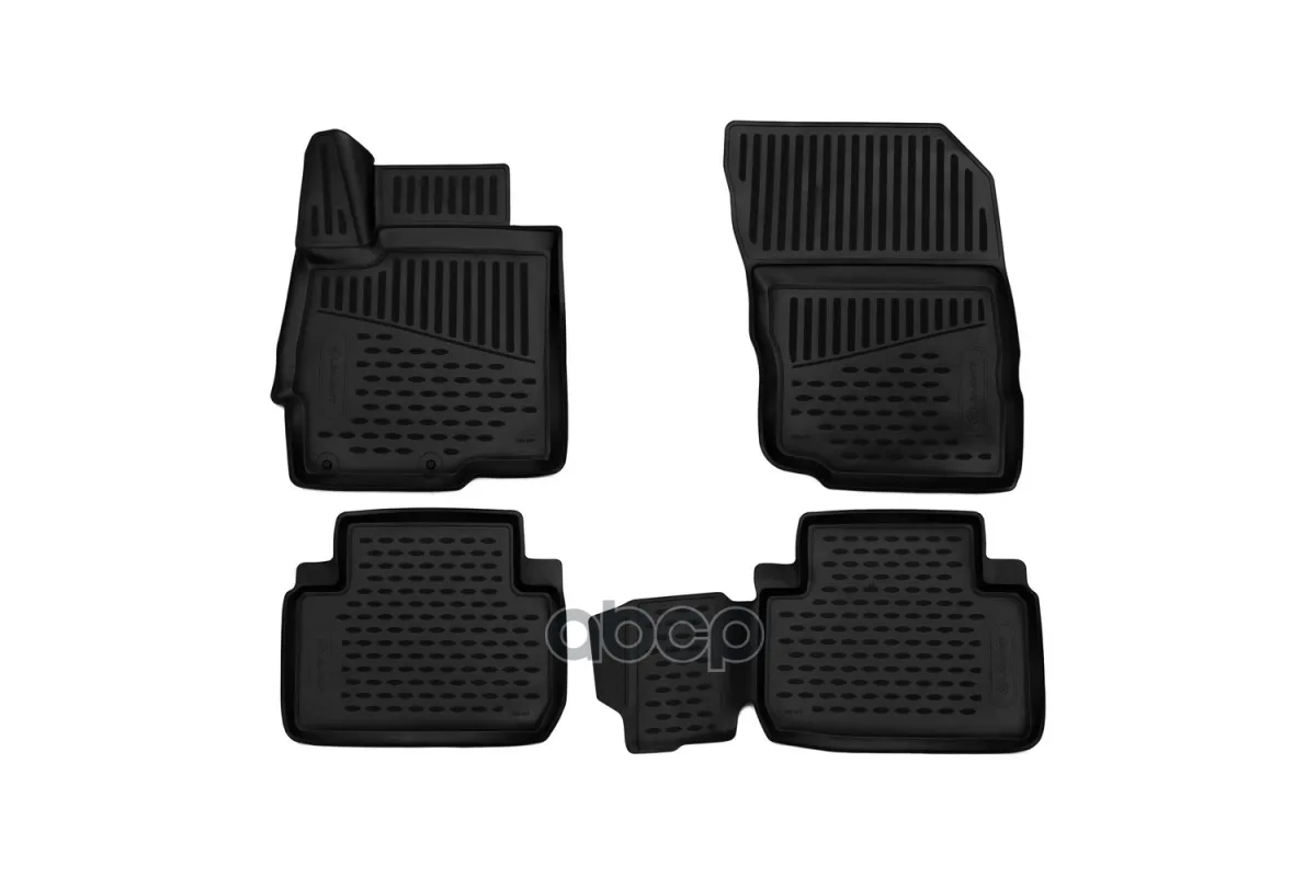 Коврики 3d В Салон Mitsubishi Eclipse Cross, 01/- 4 Шт.(Полиуретан) ELEMENT арт. ELEMENT3D3547210