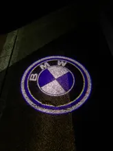 Uds LED Bienvenido logotipo del coche de la luz de cortesía de la puerta para BMW F20 F22 F32 F36 E60 F10 G32 E65 F01 E85 E89 F16 F80 M láser proyector