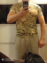 Camiseta táctica de camuflaje de manga corta para hombre, camiseta de combate de secado rápido, camiseta del ejército militar, camisetas de camuflaje para senderismo y caza
