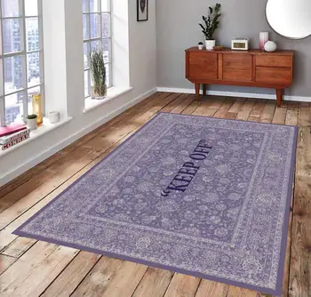 

KEEP OFF 78 Patterned Carpet ,Non Slip Floor Carpet,Teen's Carpet,Turkish Rug