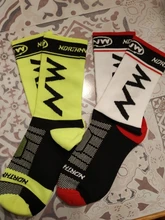 Calcetines de ciclismo sin costuras para hombre y mujer, medias transpirables para deportes al aire libre, para bicicleta de montaña o carretera, 2020