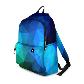 

3D fight polygon backpack
