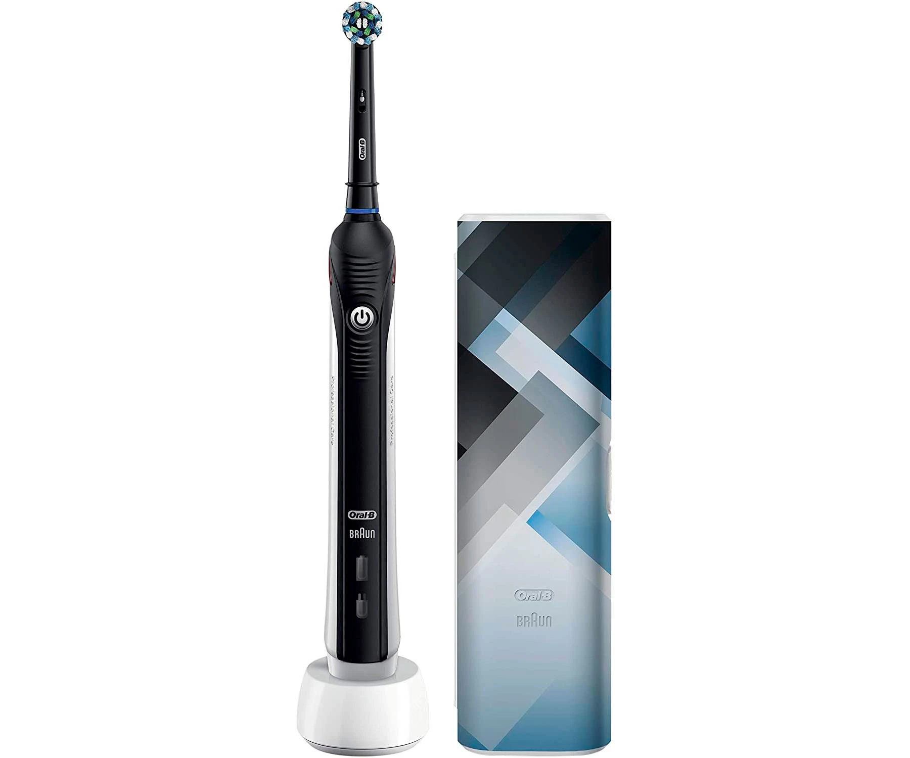 BRAUN ORAL B PRO ART black rechargeable electric toothbrush 3D technology|Electric Toothbrushes| - AliExpress