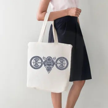 

Angemiel Bag Bearded Man Motifs Simple Big Shopping Beach Tote Bag