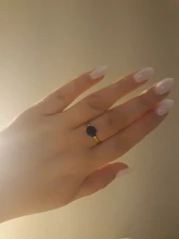 ZHOUYANG Wedding Rings For Women Simple Multicolor Oval Zircon Light Gold Color Wholesale