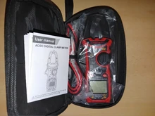 Habotest HT206D AC DC 600V 600A Ohm, Hz temperatura medidor de pinza Digital multímetro pinza amperimetrica