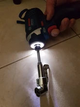 Destornillador de ángulo de extensión de broca magnética de 105 grados, vástago hexagonal de 1/4 grados, accesorios de herramientas eléctricas