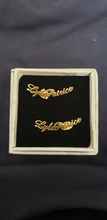 Pendientes personalizados con el nombre, par de pendientes, con cierre de tuerca, personalizados con el nombre, para mujeres