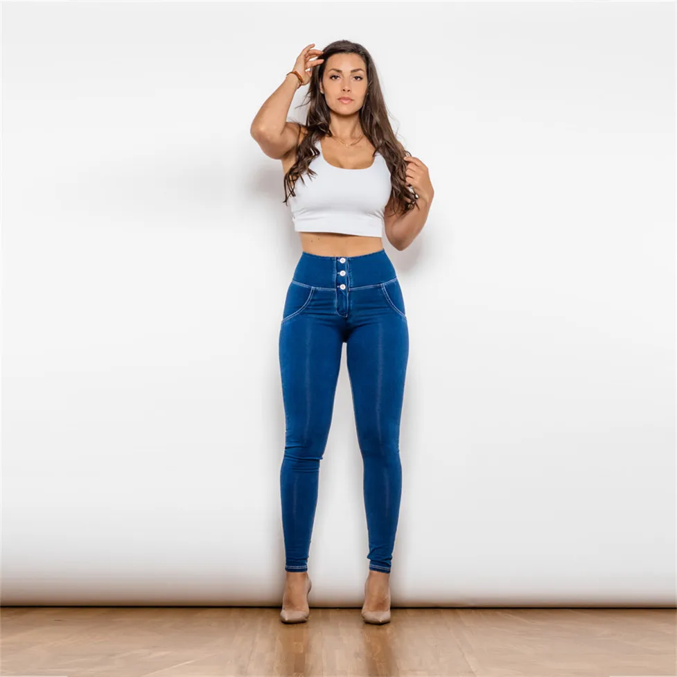 Shascullfites Melody Lifting Jeggings Butt Lift Jeans Denim Push Up Jeans Women's Pants Female Clothing Streetwear