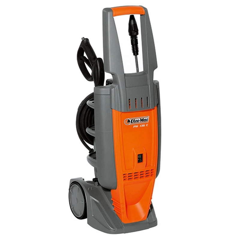 6850-9018 Мойка Оleo-Mac PW 136 C, 2.0 кВт, 410 л/час, 140 бар, индукц. мотор, 13 кг