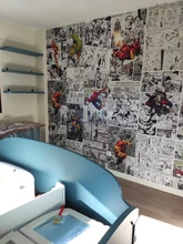 3D Wallpaper Mural Milofi Childrens Comic Boy Custom Cartoon Poster-Decoration Theme-Background-Wall