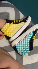 Zapatillas de lona con estampado de dibujos animados para hombre y mujer, zapatos vulcanizados de alta calidad para monopatín, primavera y verano