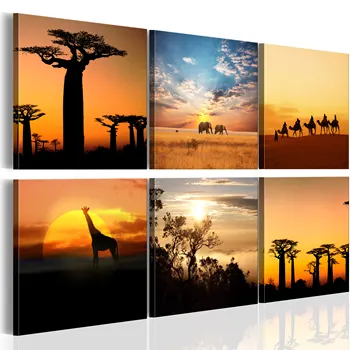 

Table-African scenery-60x40