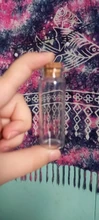 Clear Vials Glass-Bottles Cork Gifts Empty Wedding Small Home-Decoration for Holiday