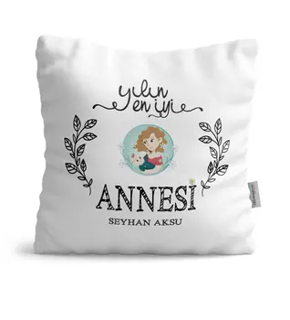 

Personalized Mother Of The Year 'S Best Satin Pillow-1