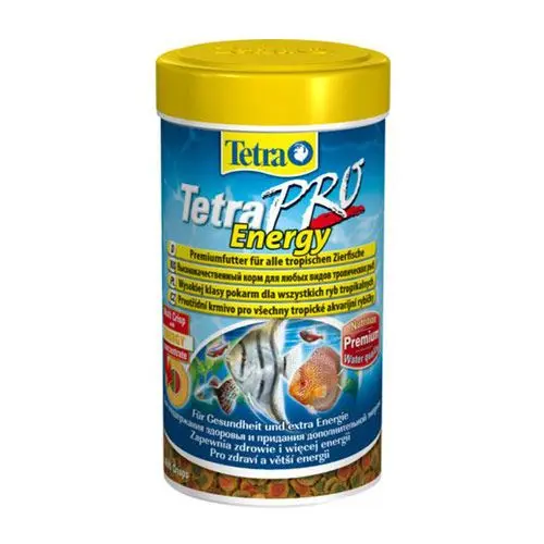 Корм для рыб TETRA PRO Energy корм-чипсы для всех видов рыб для доп.энергии 250мл