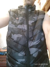 Chaqueta calefactable inteligente para hombre y mujer ropa de abrigo de invierno térmica con calefacción por USB, talla grande, 11 Uds.