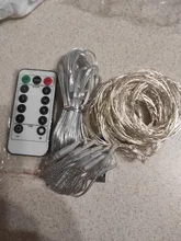 3M String LED Fairy Lights Garland Curtain Lamp USB Remote Control New Year Christmas