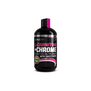 

L-carnitine + Chrome-500ml [BiotechUSA] Orange
