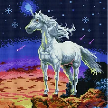 Алмазная мозаика EF 925 Единорог 30*40
