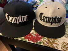 COMPTON-gorra de béisbol con bordado, sombrero de béisbol con bordado, Snapback, Hip Hop, deportiva, ajustable, Unisex, 2020