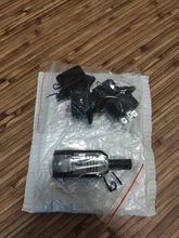 IEC320 C14 eléctrico CA zócalo 3 pin rojo LED 250V interruptor basculante 10A fusible mujer entrada macho conector de clavija 2 enchufe con pines de montaje