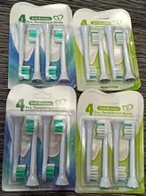 Cabezales de cepillo de dientes para Philips Sonicare HX6780 HX6781 HX6782 HX6902 HX6910 HX6911 HX9044 HX6074 HX9024 HX6730 HX6062 HX6920, 16 Uds.