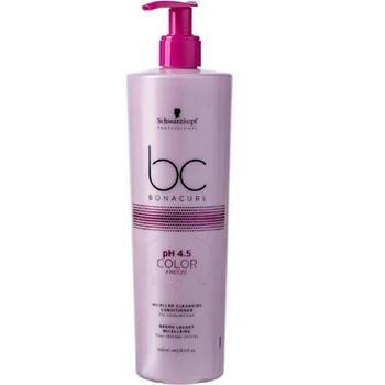 

Air conditioning мицеллярный cleansing Schwarzkopf Professional bonacure "color freeze ph4.5", 500 ml