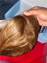 Peluca de cabello humano brasileño con malla Frontal para mujer, postizo de encaje Frontal con degradado 13x4, predesplumada con encaje Frontal, pelo de bebé