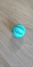 Juguetes para perros elástico de goma goteando bola Gato perro interactivo juguetes Gato mordedores de juguete para perros bolas de Limpieza de dientes cachorro Juguetes