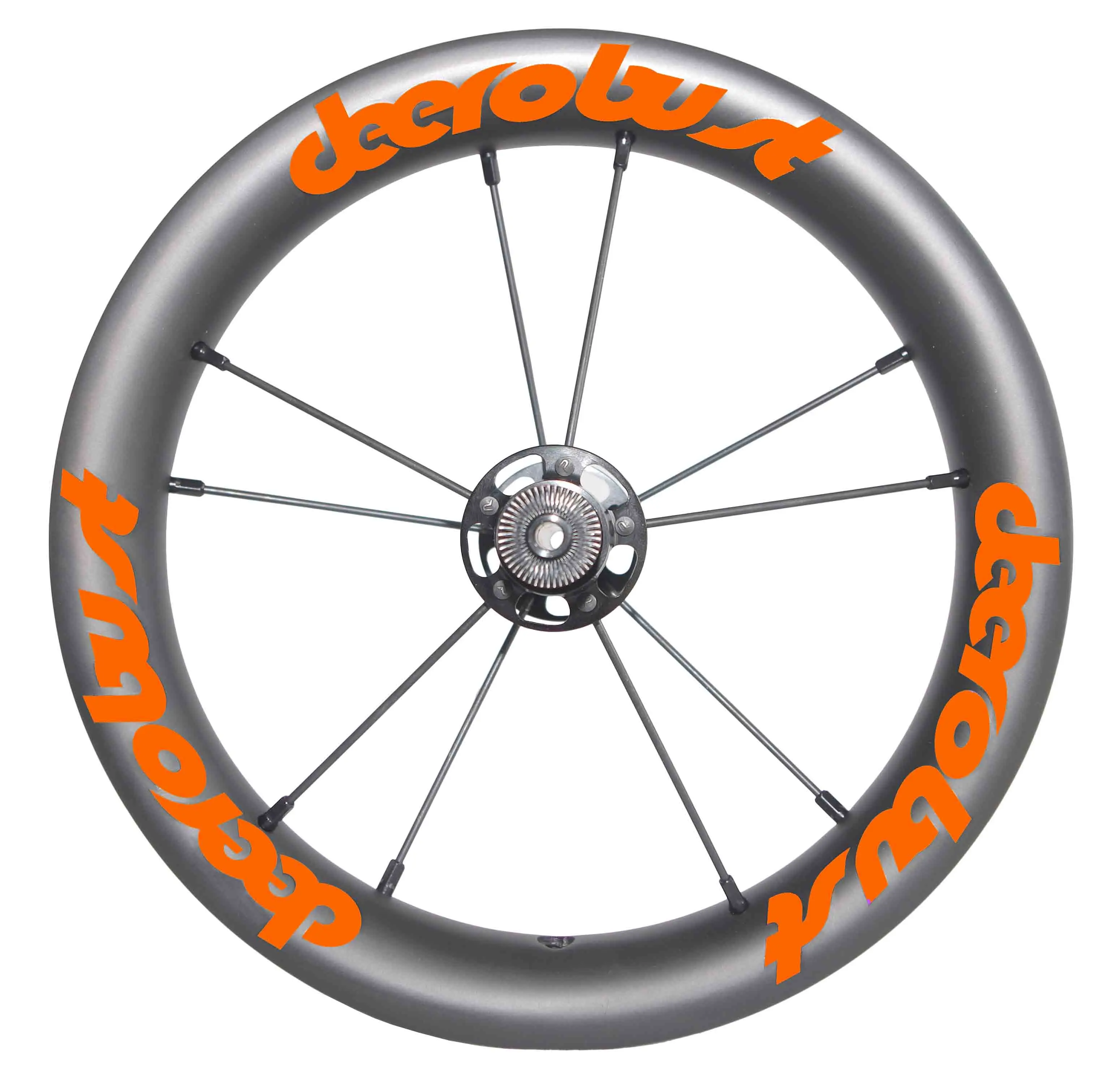 95mm 350g Orange 350 г 12 дюймов 203 20 мм x 30 мм бескамерная покрышка, балансировочный велосипед, Углеродные колеса 1", детский велосипед, подшипники stride/Kokua/Puky NBK - Цвет: 95mm 350g Orange