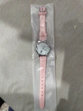 1PC de moda para chicas de cuero niño horas gato negro reloj pulsera de cuarzo estudiantes niños Rosa Reloj análogo reloj relojes de pulsera