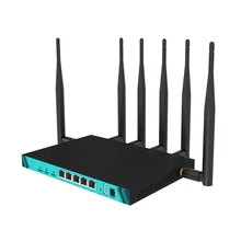 Cioswi – routeur Wifi 4G LTE MTK7621, 1200 mb/s, double modem 4G, 2 emplacements pour SIM, Openwrt, 1 WAN, 4 LAN, 512 mo de RAM