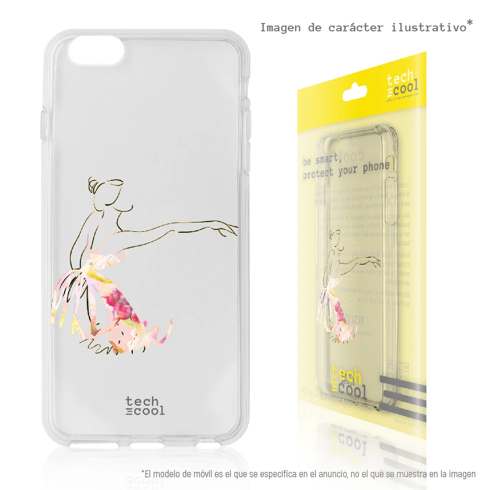 FunnyTech®Силиконовый чехол для samsung Galaxy J7 L Ballerina artistic vers.1